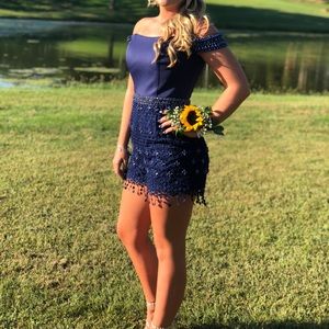 Beautiful Rachel Allen homecoming romper!!!!